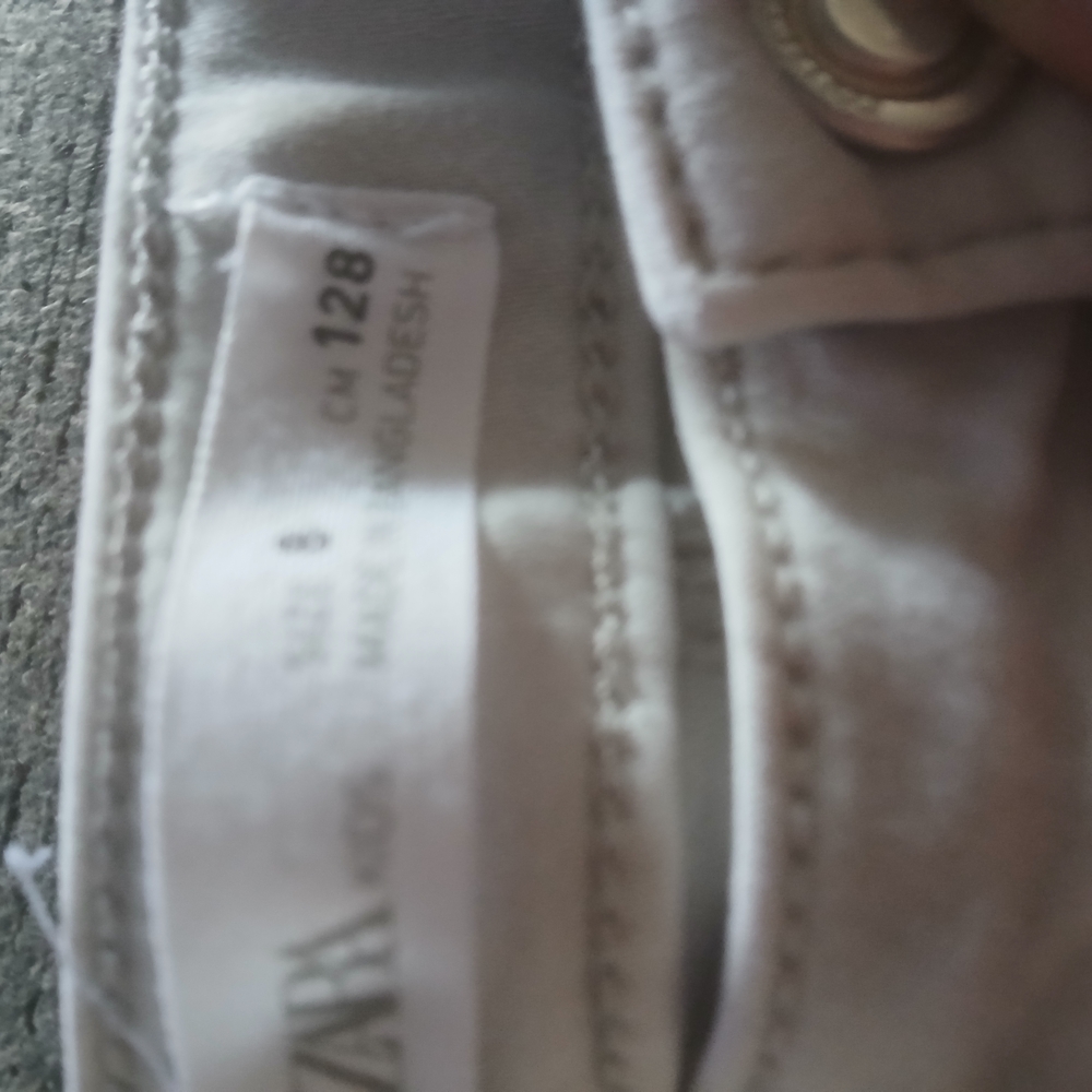 Zara Girls Light GrayJeans Gently Used Like New